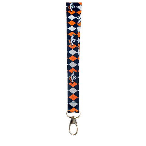Denver Broncos Argyle Lanyard