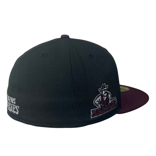 59FIFTY New Mexico State Aggies Black/Maroon/Green NM State Patch 