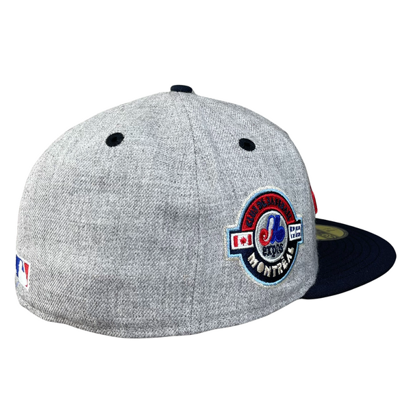 59FIFTY Montreal Expos Gray/Navy/Green Expos Baseball Patch