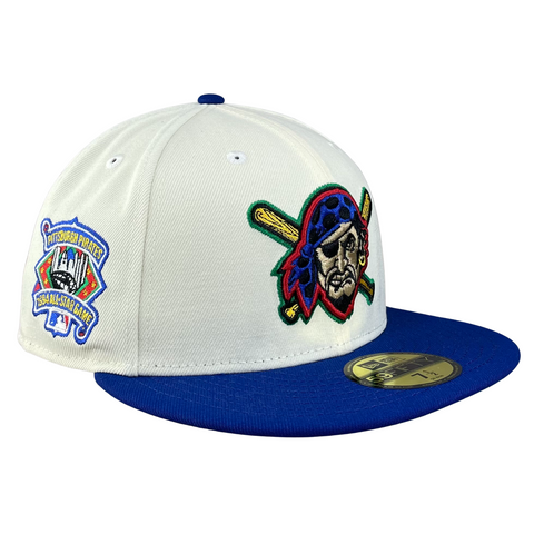 Pittsburgh Pirates Chrome/Royal with Green UV 1994 All Star Game Sidepatch 5950 Fitted Hat