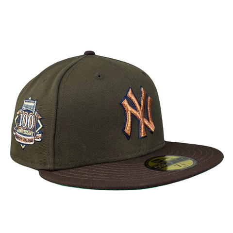 59FIFTY New York Yankees Walnut/Brown/ 100 Patch