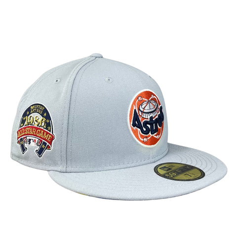 59FIFTY Houston Astros Gray/Tie-Dye 1986 All Star Game Patch