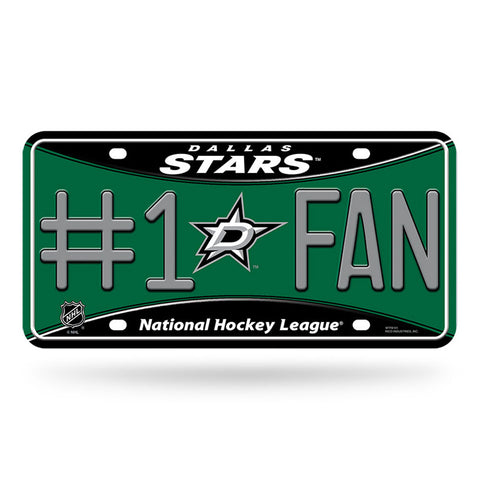 Dallas Stars #1 Fan License Plate