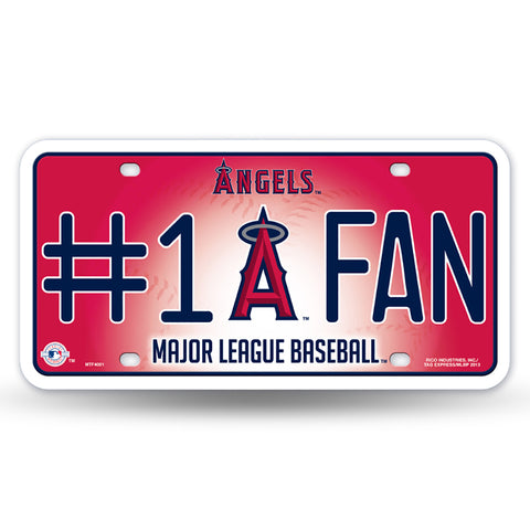 Los Angeles Angels #1 Fan License Plate