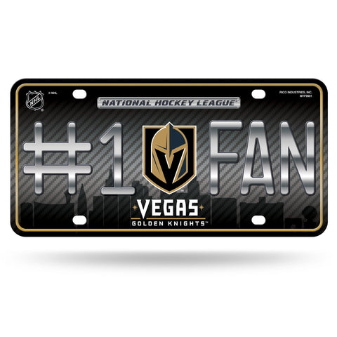 Vegas Golden Knights # 1 Fan License Plate