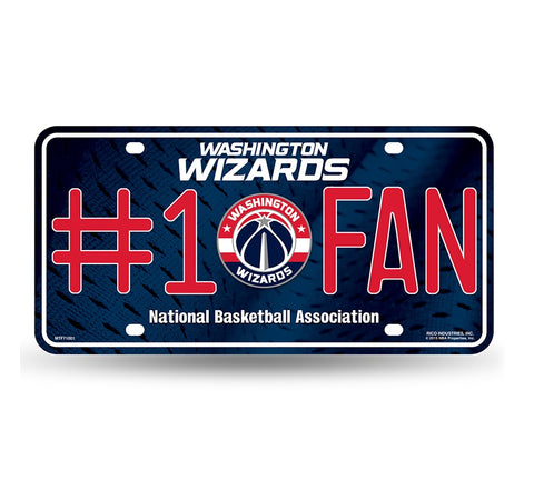 Washington Wizards #1 Fan License Plate