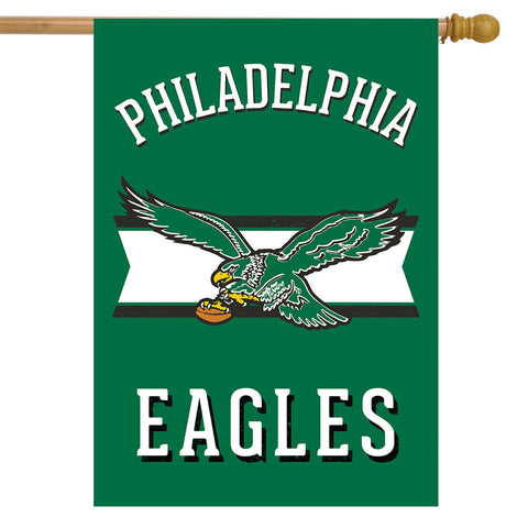 Philadelphia Eagles Retro House Flag