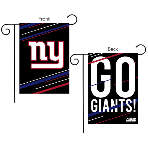 New York Giants Slogan Double Sided Garden Flag