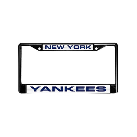 New York Yankees Black Chrome License Plate Frame