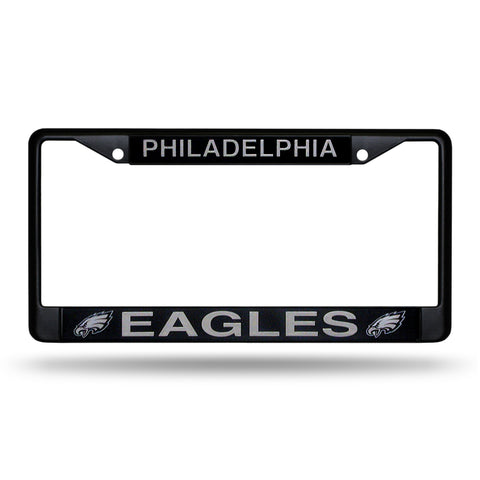 Philadelphia Eagles Black Chrome License Plate Frame