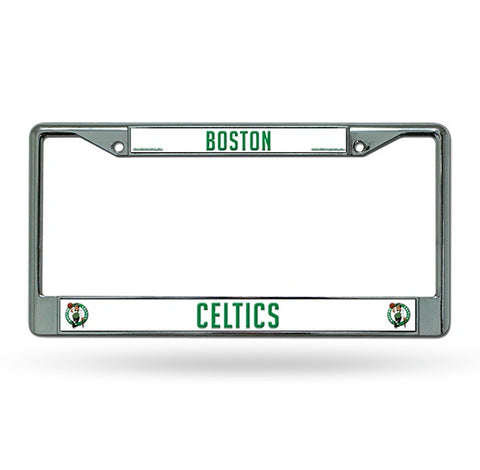 Boston Celtics Chrome License Frame S