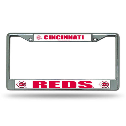Cincinnati Reds Chrome License Plate Frame
