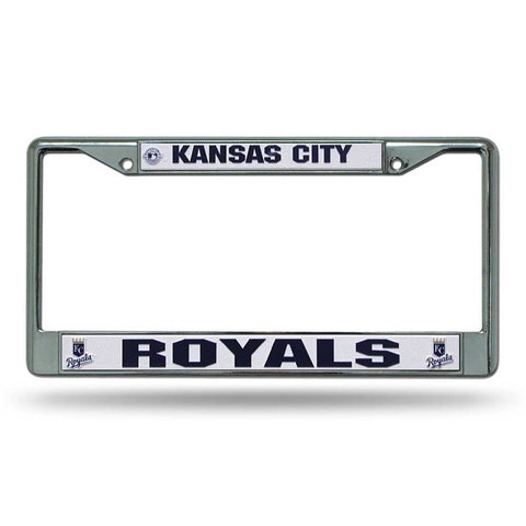 Kansas City Royals Chrome License Plate Frame