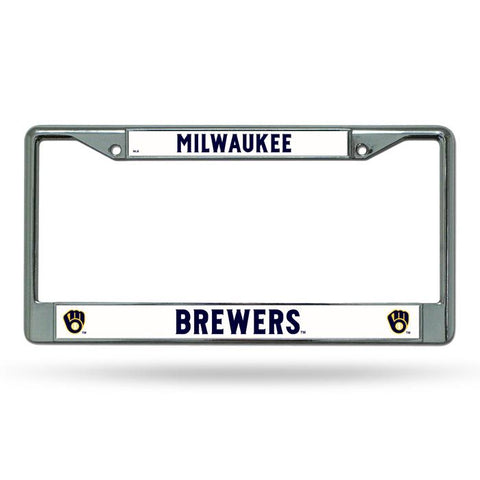 Milwaukee Brewers Chrome License Plate Frame
