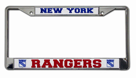 New York Rangers Chrome License Frame S