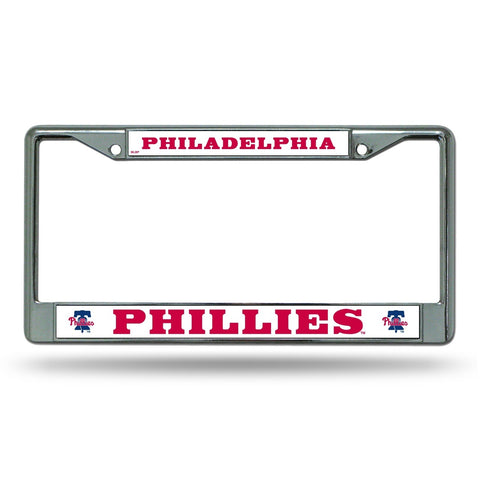 Philadelphia Phillies Chrome License Frame S