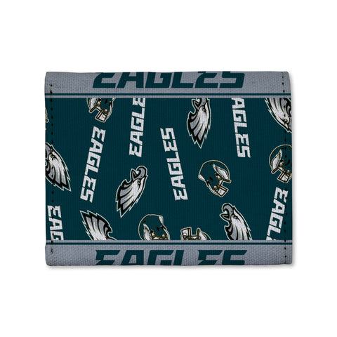 Philadelphia Eagles Canvas Trifold Wallet