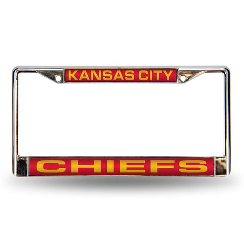 Kansas City Chiefs Laser Cut License Plate Frame