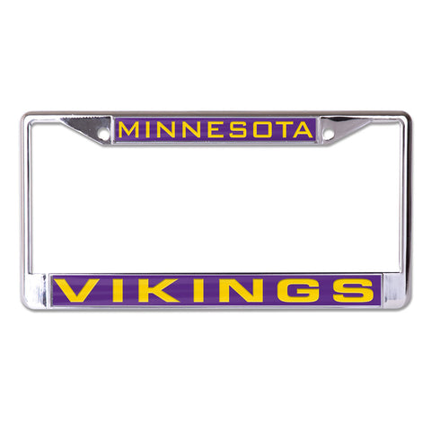 Minnesota Vikings Laser Cut License Plate Frame
