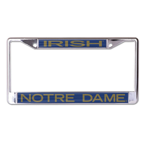Notre Dame Laser Cut License Plate Frame