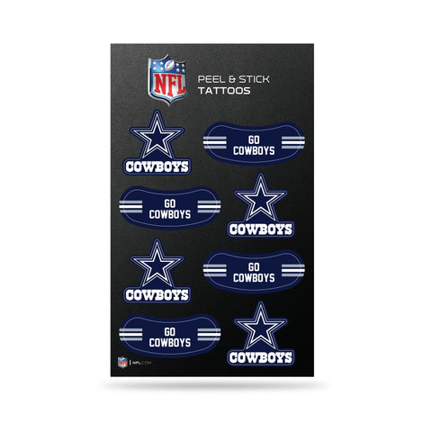 Dallas Cowboys Peel and Stick Tattoos