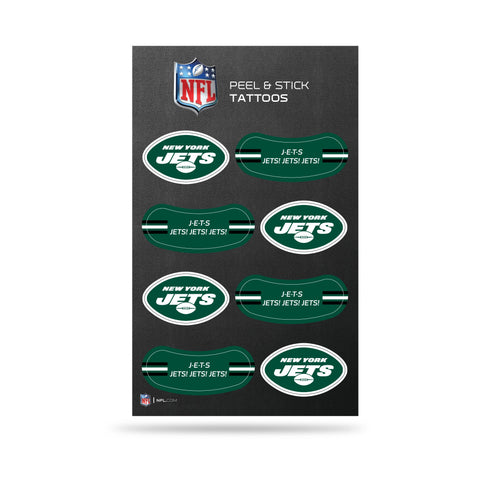 New York Jets Peel and Stick Tattoos