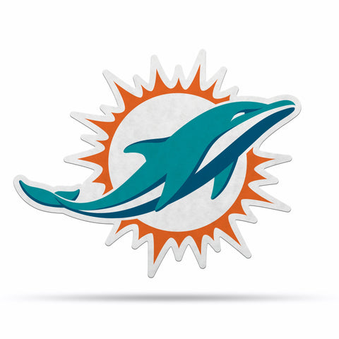 Miami Dolphins Shape Cut Pennant