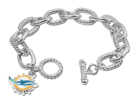 Miami Dolphins NFL Link Bracelet