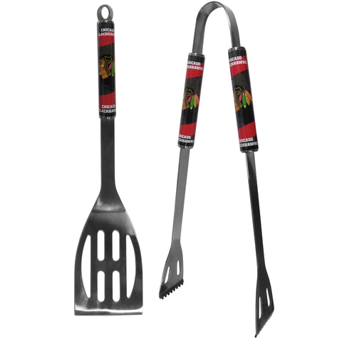 Chicago Blackhawks 2 Piece BBQ Set