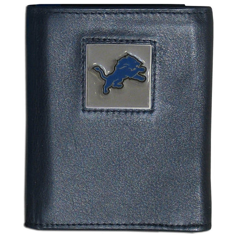 Detroit Lions Fine Grain Leather Wallet