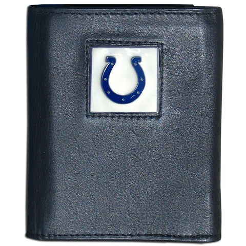 Indianapolis Colts Fine Grain Leather Wallet