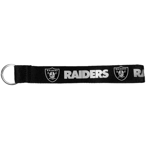 Las Vegas Raiders Wristlet Lanyard Keychain