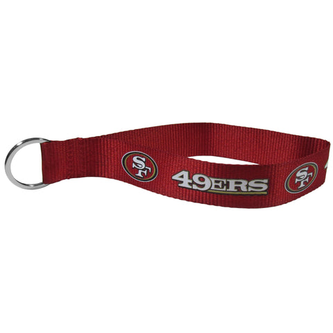 San Francisco 49ers Wristlet Lanyard Keychain