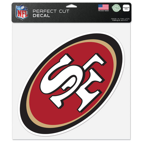 San Francisco 49ers 12" x 12" Logo Decal