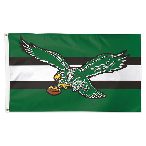 Philadelphia Eagles Retro 3' x 5' Deluxe Flag - Stripe