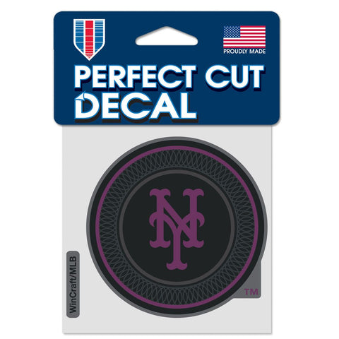 New York Mets City Connect 4" x 4" Die Cut Decal