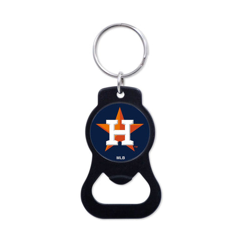 Houston Astros Black Bottle Opener Key Ring