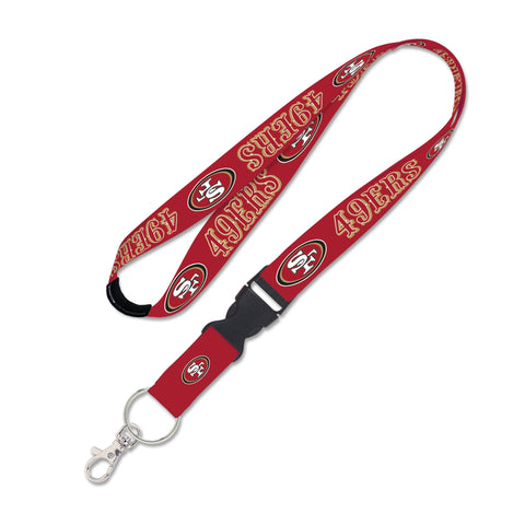 San Francisco 49ers Breakaway Lanyard - Team Color