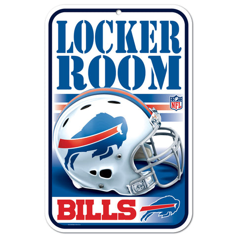 Buffalo Bills 11"x17" Plastic Sign