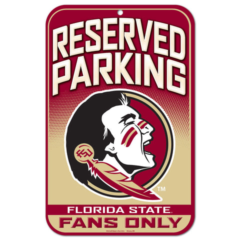 Florida State Seminoles 11" x 17" Plastic Sign