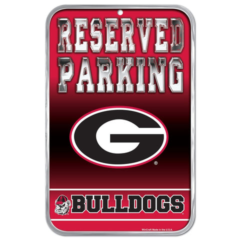 Georgia Bulldogs 11" x 17" Reserved Parking Sign