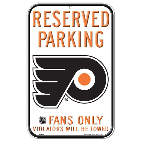 Philadelphia Flyers 11" x 17" Reserved Parking Sign