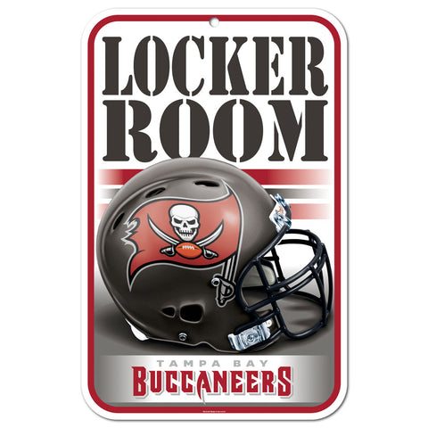 Tampa Bay Buccaneers 11"x17" Plastic Sign