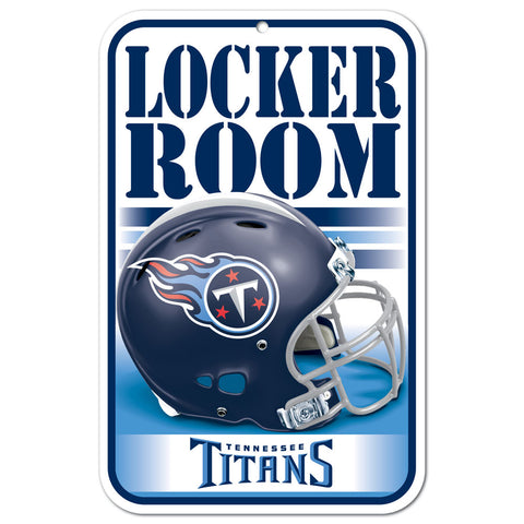 Tennessee Titans 11"x17" Plastic Sign