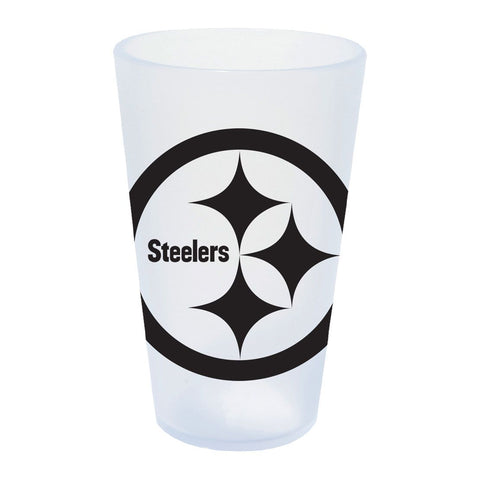 Pittsburgh Steelers 16oz Silicone Pint Glass - Icicle