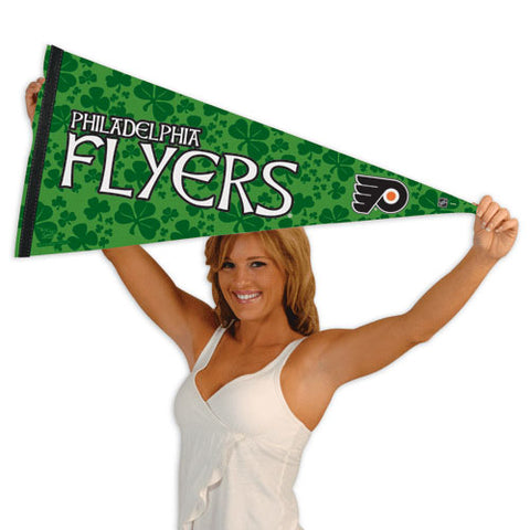 Philadelphia Flyers 17" X 40" Pennant (Shamrock)