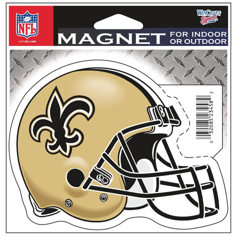 New Orleans Saints 4 1/2" Die-Cut Magnet