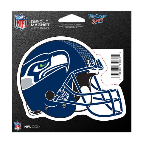 Seattle Seahawks 4 1/2" Die-Cut Magnet