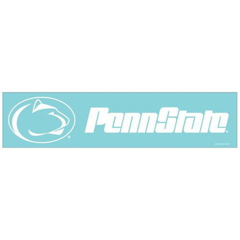 Penn State Nittany Lions 4" X 17" Decal White