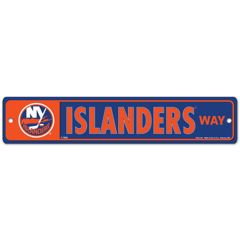 New York Islanders 4" x 19" Street Sign